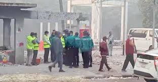 CID crime scene unit at Dhanmondi 32