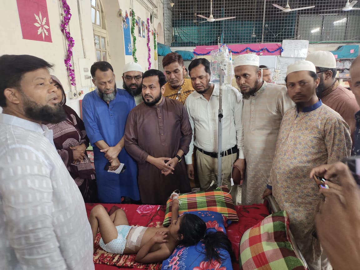 Jamaat leader stood by Amina, who was shot in Lakshmipur