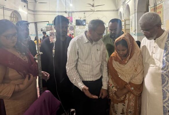 Tarique Rahman searches for child victim of physical abuse in Bancharampur