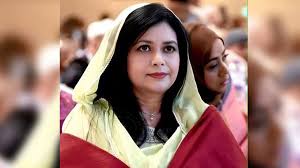 Zubaida Rahman leaves for London to celebrate Eid with family