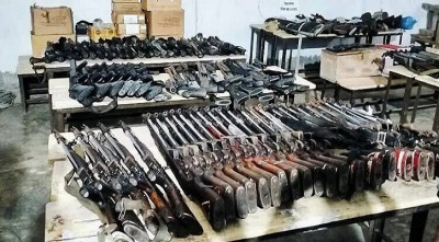 Unrecovered Chinese Rifles, SMGs, and 250,000 Rounds Raise Election Security Concerns