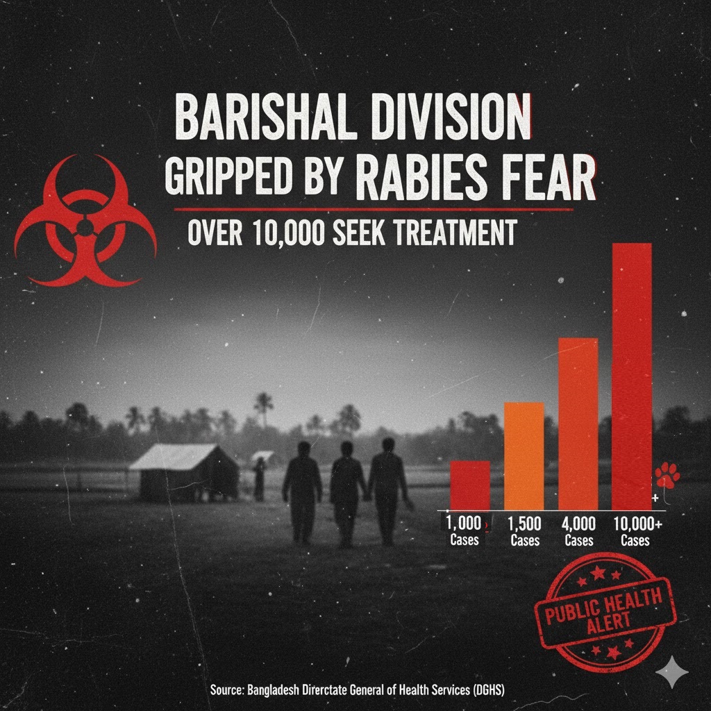 Rabies Fear Grows in Southern Region: Over 10,000 Infected