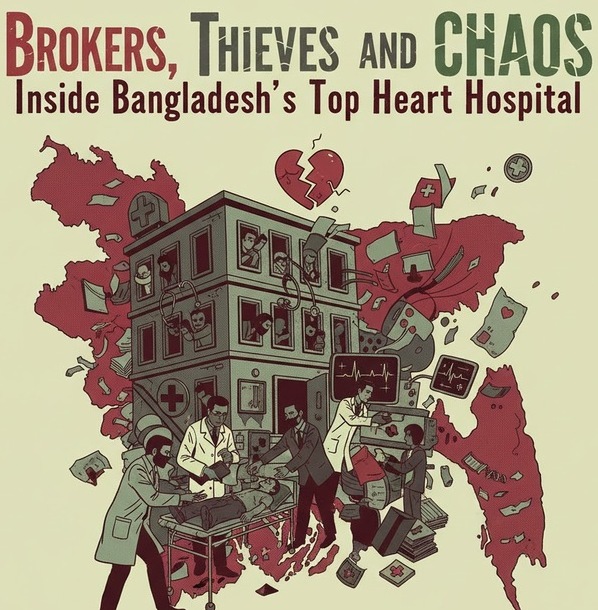 Brokers,Thieves,and Chaos Inside Bangladesh’s Top Heart Hospital