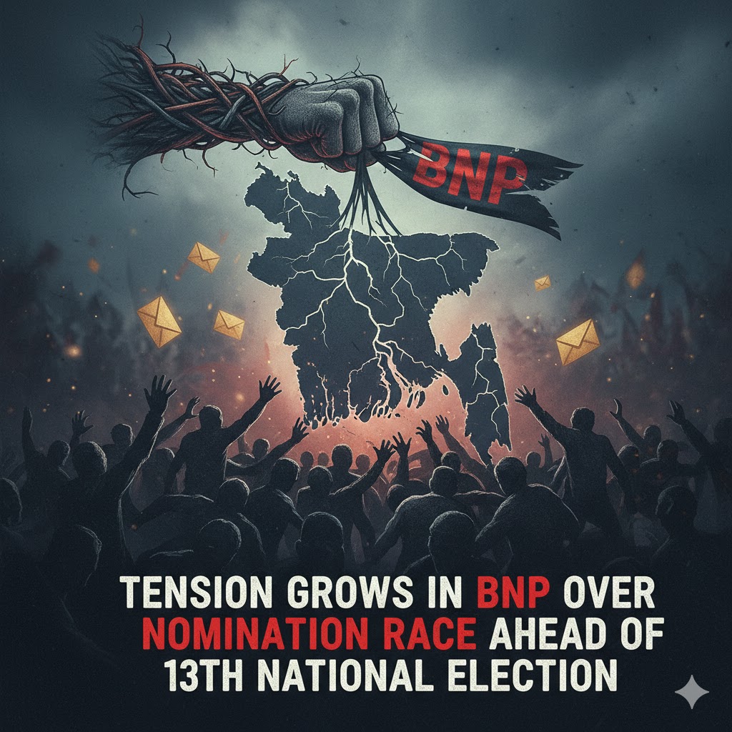 Tension Grows in BNP over Nomination Race Ahead of 13th National Election