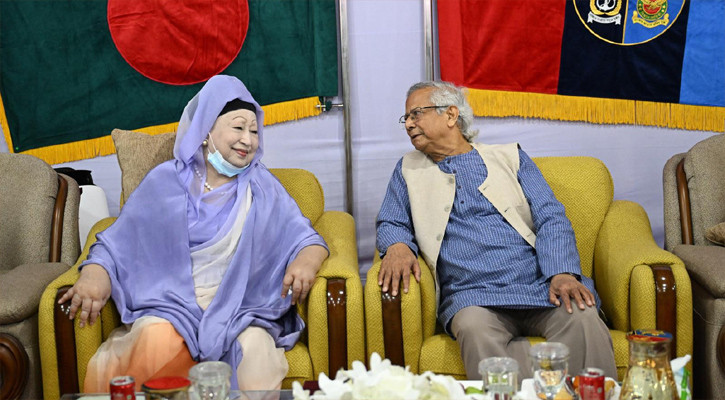 Courtesy Meeting Between Chief Adviser and BNP Chairperson at Senakunja