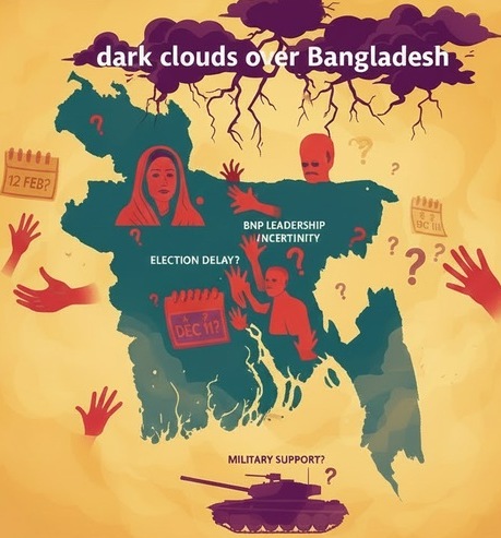 A Dense Fog of Political  Uncertainty Over Bangladesh