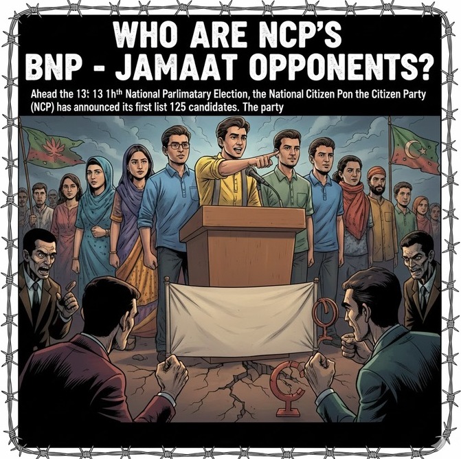 Who Are NCP’s BNP -Jamaat Opponents?