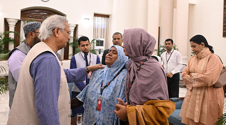 Chief Adviser Yunus  assures best care for Hadi