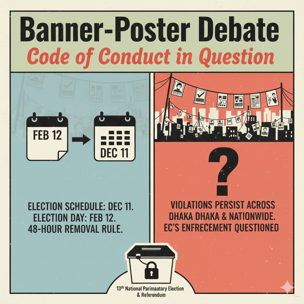 Banner-Poster Debate: Code of Conduct in Question