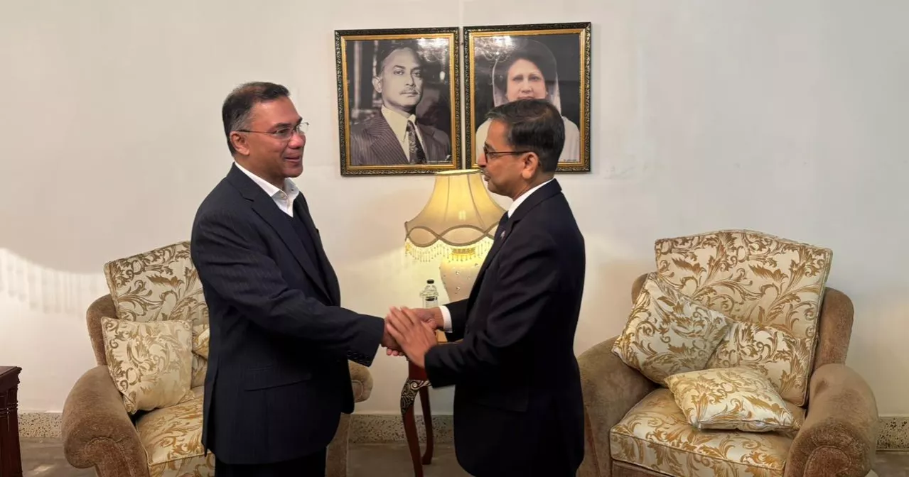 Indian envoy meets  Tarique Rahman