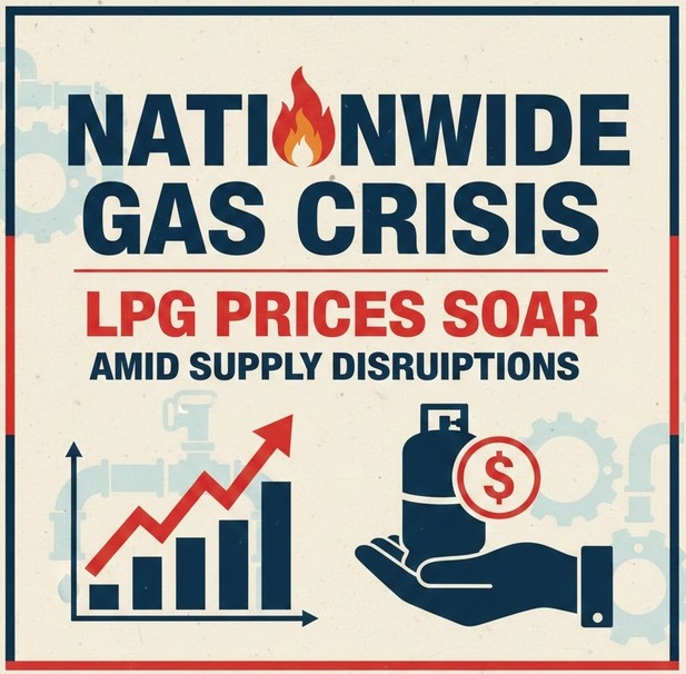 Nationwide Gas Crisis: LPG Prices Soar Amid Supply Disruptions