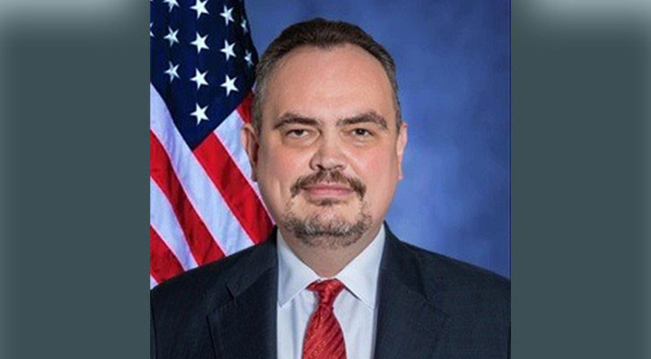 New US ambassador Brent Christensen arrives in Dhaka this evening