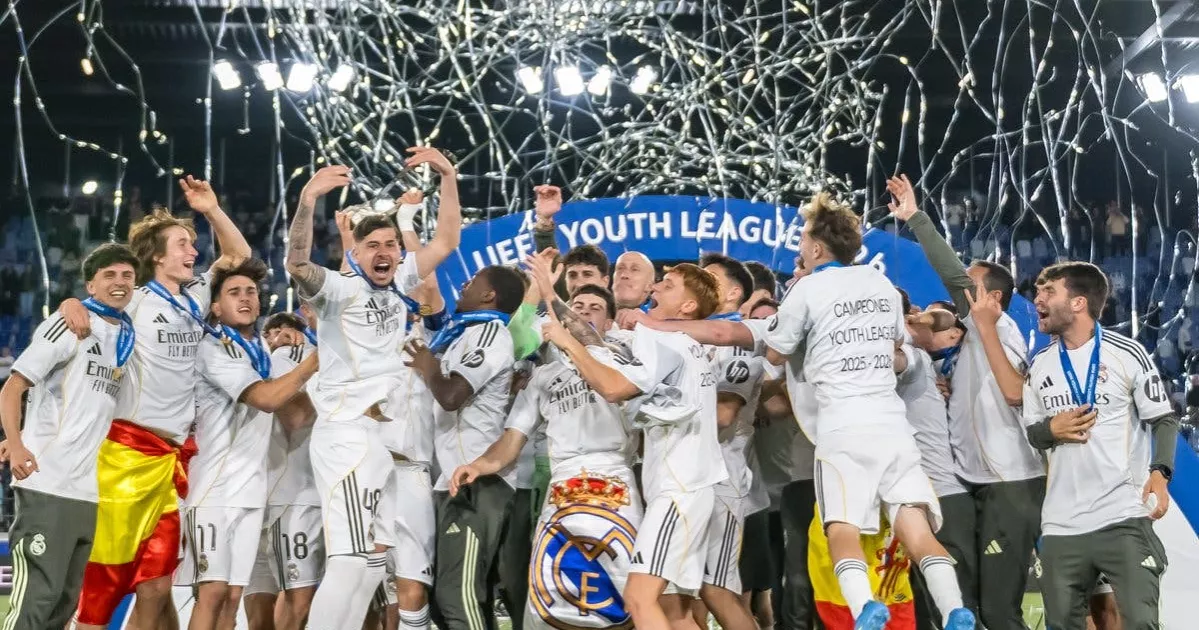 Real Madrid crowned UEFA Youth League champions
