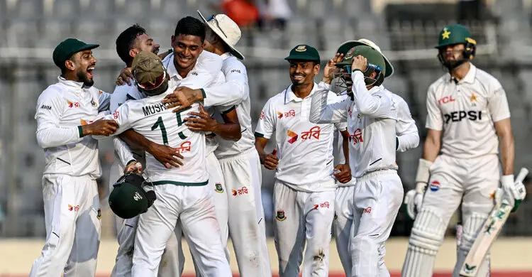 Nahid's five-for propels Bangladesh to beat Pakistan in 1st Test